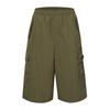UFC SPORT Ufc Tough Oversized Bermuda Shorts Khaki U2Spw2309Kh