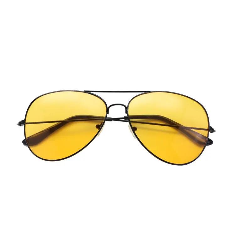 New Vintage Pilot Sunglasses for Men Women Metal Frame UV400 Protection Fashion Outdoor Shades Unisex