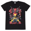 Deadpool & Wolverine Unisex Erwachsenen Waffen T-Shirt