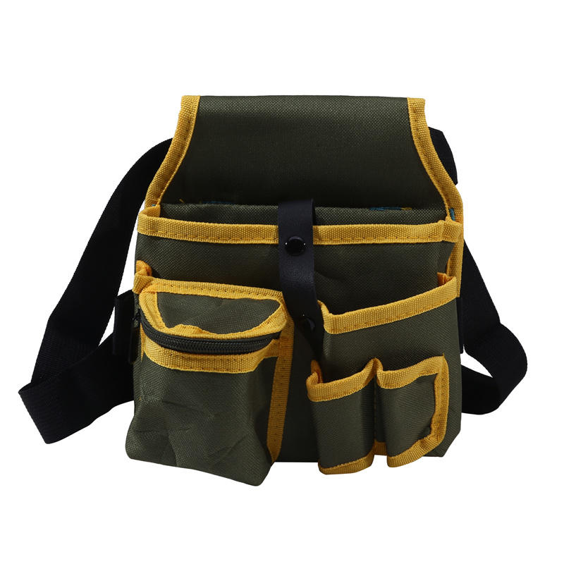 Multi-Function Tool Bag Oxford Cloth Electrician Bag Multi-Pocket Waterproof Anti-Fall Waist Bag Organizers Tool Bag