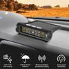 4 Sensors Car Tpms Tyre Pressure Monitoring System Solar Powered Digital Lcd Display Auto Security Alarm Tester Automotive Test