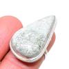 Anillo de Plata de Ley 925 con Gema Ágata de Árbol Tamaño Ajustable