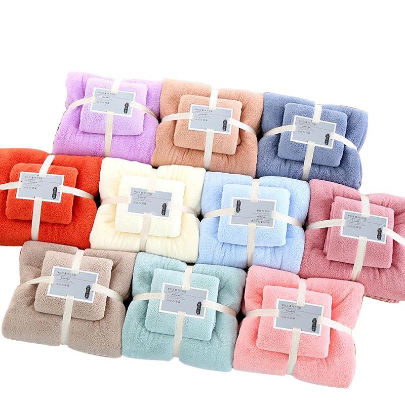 Fast Drier Bath Towel Thick Soft Bath Face Towel Set AVE