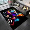 NO.5 Tapis Thème DC Batman Nouvelle Sortie !Antidérapant Isolation phonique, Tapis pour Salon Chambre d'enfants Bureaux, Tapis Durable