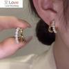 Romantische Hoge Kwaliteit Parel Dames Oorbellen Bedel Bella Exquise Knopoorbel Bruiloft Accessoires Hanger Sieraden Mode Cadeau