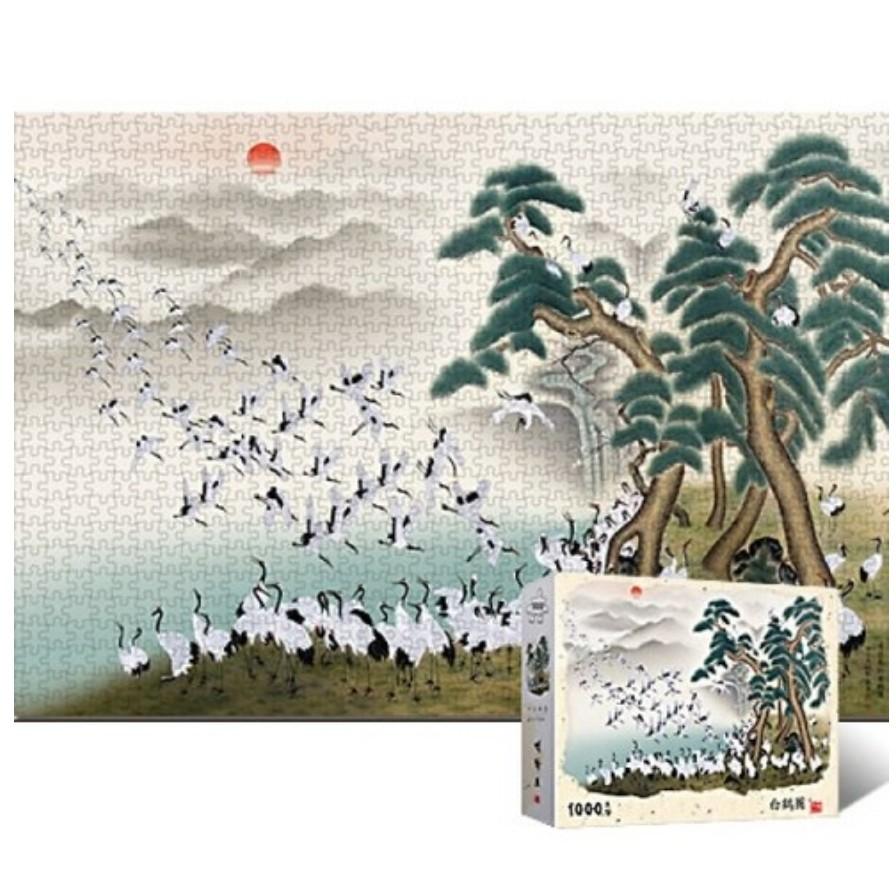 1000 Piece Jigsaw Puzzle - Baekhakdo, Popular Korean Puzzle