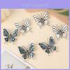 Animal Embossed Shell Butterfly Brooch Pendant With Multi Function Decor For Unisex Wear