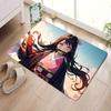 1PC Anime Charater Nezuko Door Mat Washable Non-Slip Living Room Sofa Chairs Area Mat Kitchen Doormat Area Rug