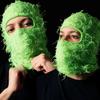 Balaclava Winter Knit Camo Hat Unisex Warm Windproof Headgear For Men Women