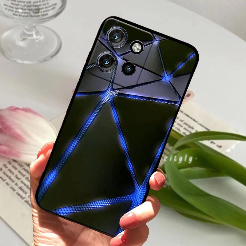 For Motorola Edge 50 Neo Case For Moto S50 Shockproof Soft Silicone TPU Phone Cover For Motorola Edge 50 Pro Edge50 Coque Bumper