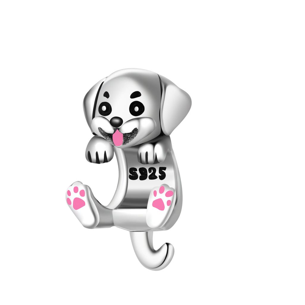 Copper Metal Cute Cats Dogs Animals Pets Series Charm Bead Components Bead Components Compatible With Wear Bracelets Do It Yourself High Quality Fine