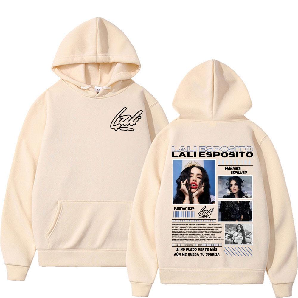 Zangeres Lali Esposito Asesina Album Tour 2025 Cover Hoodie Truien Heren Dames Hip Hop Punk Hoodie Oversized Hoodies Streetwear