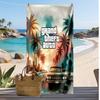 GTA Tryckt Snabbtorkande Strandhandduk Superabsorberande Mjuk Lätt Badhandduk för Pool Sommarresor