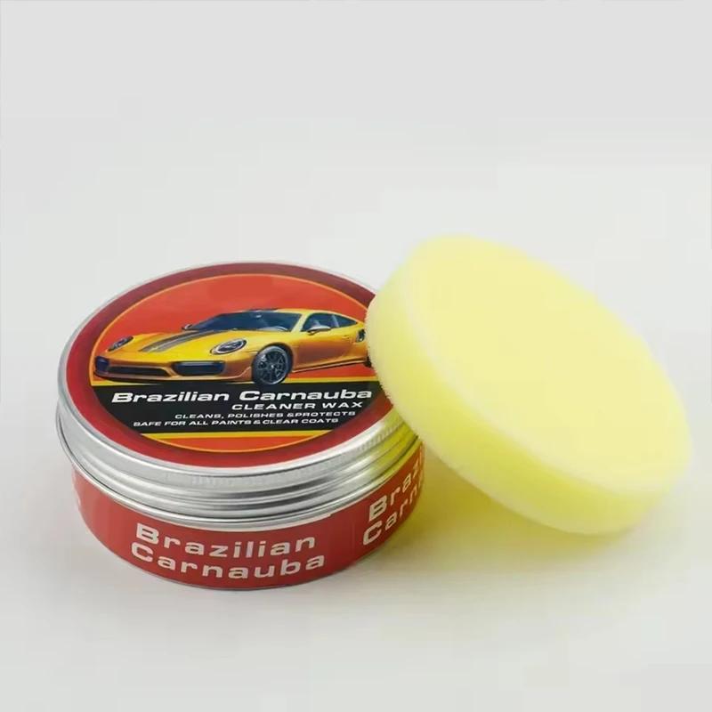 200g Carnauba Paste Bilvoks Auto Lakkpleievoks Brasiliansk Poleringsvoks Paste Høyglans Glans Superhydrofobisk Coating Glasering