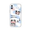 Custodia per telefono mucca da latte a macchie carina per iphone 5 5s 2020se 6 6s 7 8 plus x 10 XR XS 11 12 13 mini pro MAX cover posteriore in tpu nero