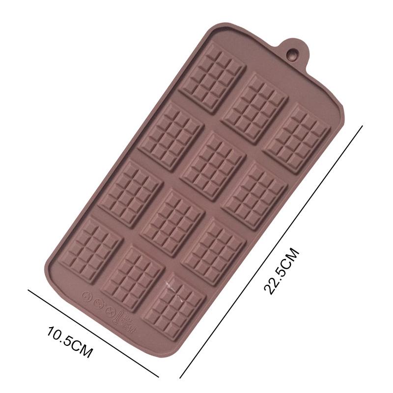 תבניות מאפינס עוגה, אביזרי אפייה, תבנית שוקולד סיליקון, 12 יחידות, סוכריות DIY, MIT