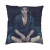 Personalized Evan Peters Square Throw Pillow Cover Home Decorative 3D Two Side Printed Actor Star Movie Cushion Cover for Car