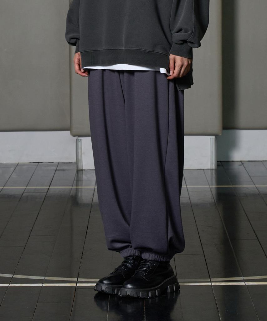 Peideomeonteu [Select Summer, All-Season, Or Brushed Fabric] Balloon Wide Jogger Pants (Type A)