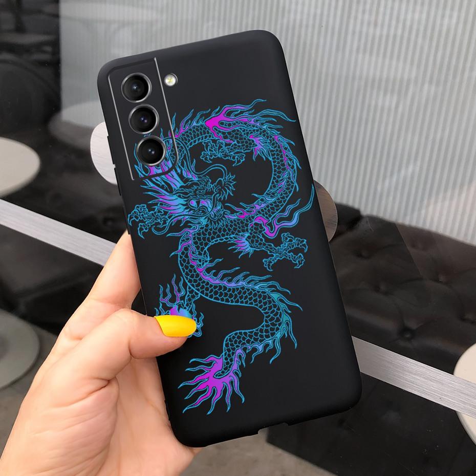 For Samsung Galaxy S22 5G Phone Case Cute Rainbow Milk Cow Painted Cover For Samsung S22 Plus S 22 Ultra Soft Silicon Fundas