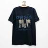 Oasis Live Forever T-Shirt Vintage Style Black Cotton Unisex Reprint S-4XL Unisex T-Shirt