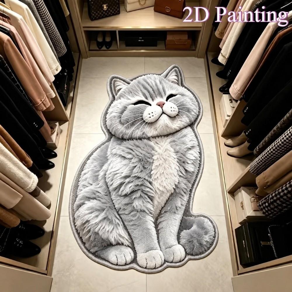 Soft Bathroom Carpet Crystal Velvet Entryway Floor Mat Creative Bedside Door Mat Home Decor