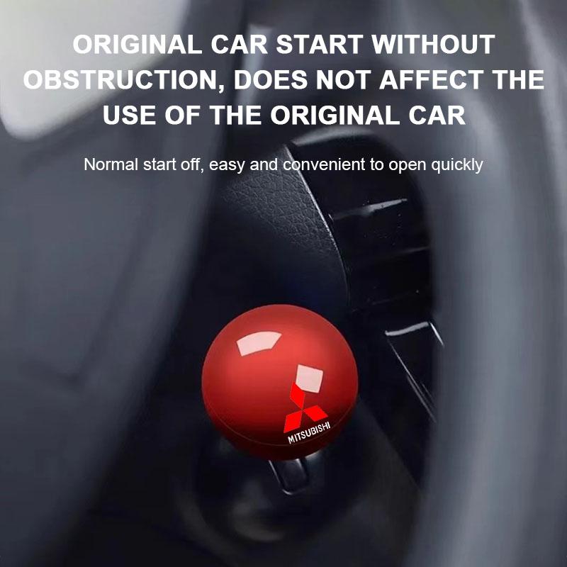 Kreative Hebel-Typ Auto Start Zündung Stopp Druckknopf Abdeckung Für Mitsubishi Asx Lancer Outlander Pajero Ralliart Zubehör Auto Styling
