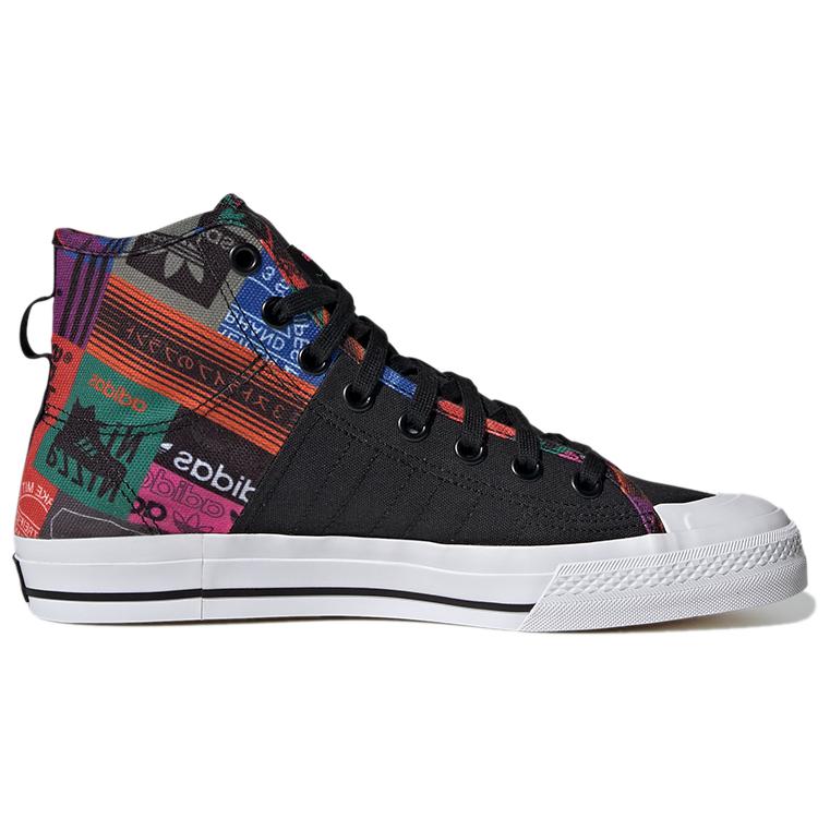 adidas Nizza Hi Rf 'Black Orange' GX2713