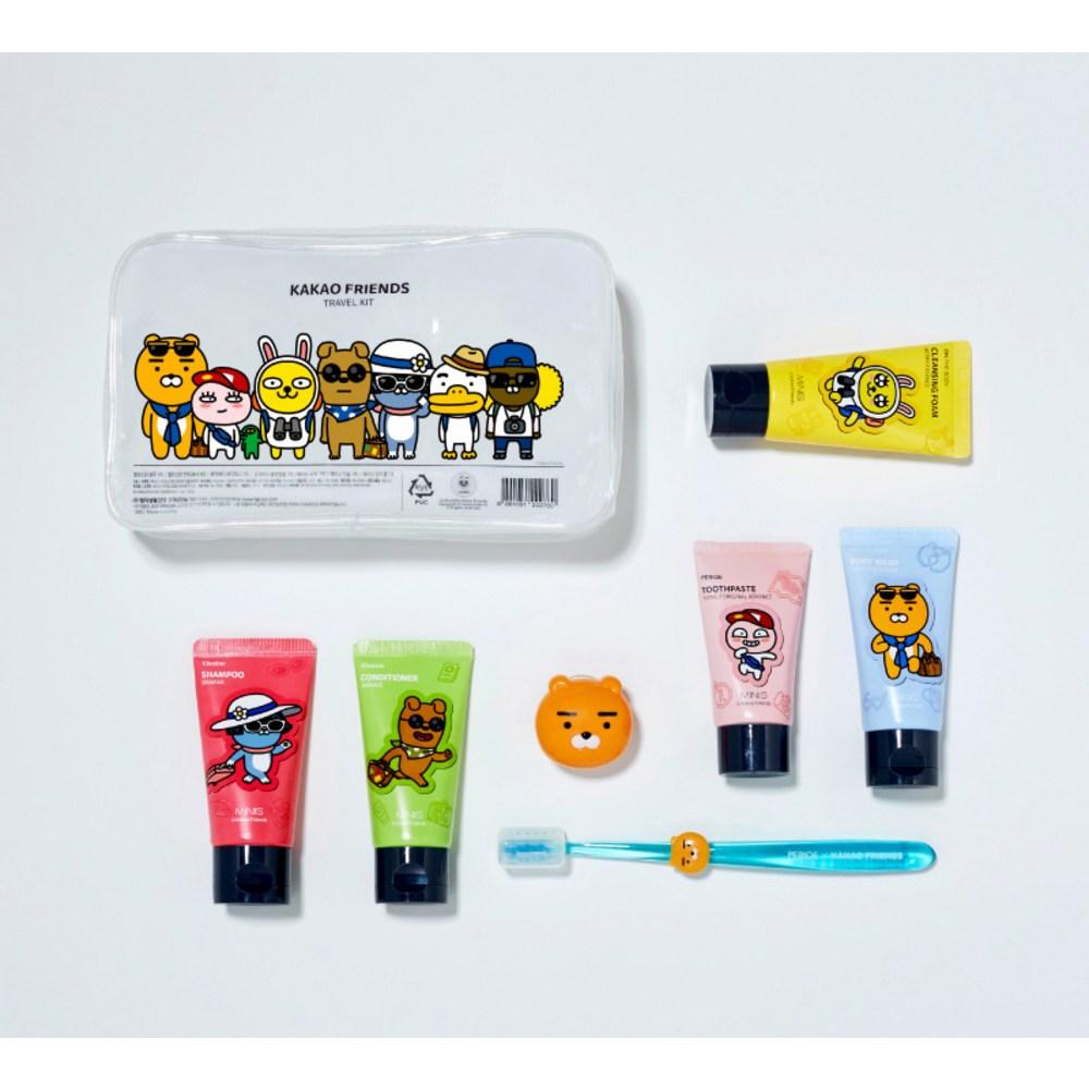 Minis Kakao Friends Reise-Toilettenartikel, 1 Set