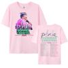 Pnk Pink Singer Summer Carnival 2024 Festival WORLD Tour Tee Shirt Womens Unisex Clothing Aesthetics Oversized Tshirt Streetwear