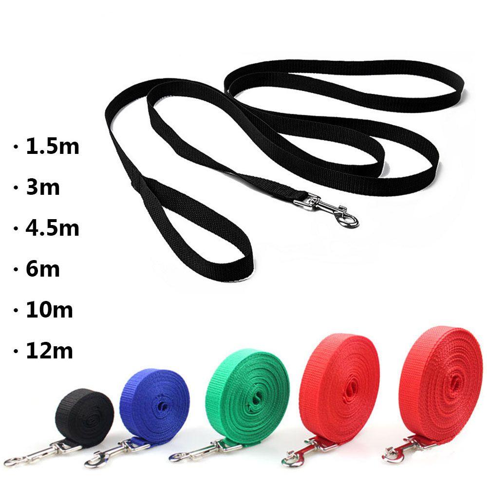 Pet Supply Dogs Cats Flexible Nylon Belt Lead Strap Dog Leash Traction Rope Walking Training