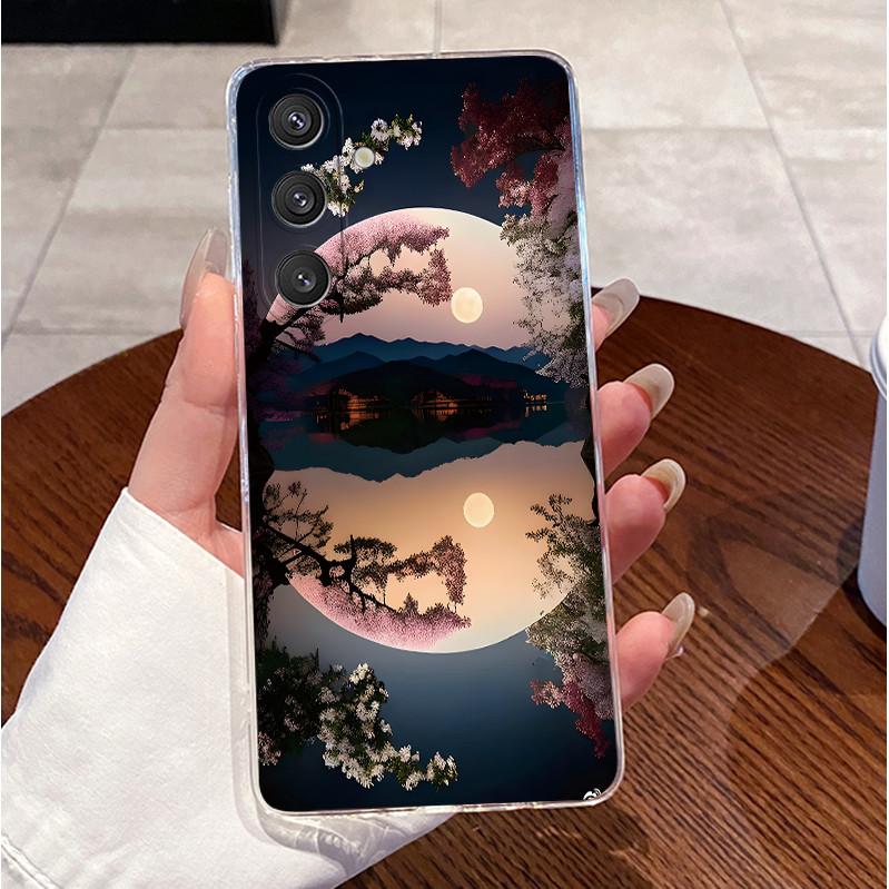Phone Case For Samsung Galaxy S24 Plus S 24 Ultra 5G Luxury Cute Love Rabbit Funny Clear Silicone Protective Soft TPU Back Cover