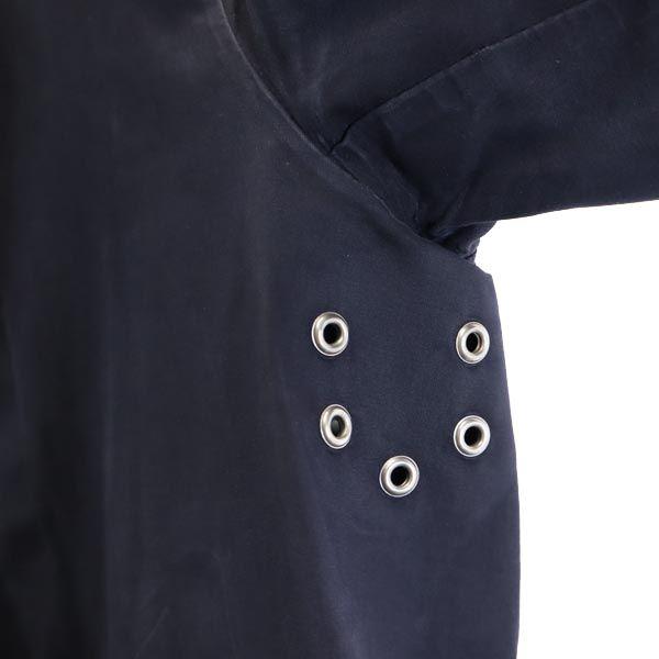 Mackintosh Made In the UK Rubberized Coat 36 Navy System Men's Used