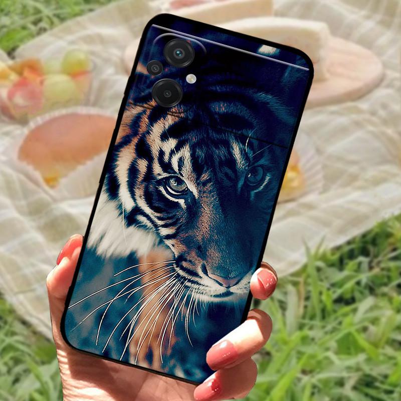 For Xiaomi Poco M5 4G Case Cover For Poco M4 5G Soft Silicone Black Bumper For Redmi Note 11R Shockproof Protective Funda Coque