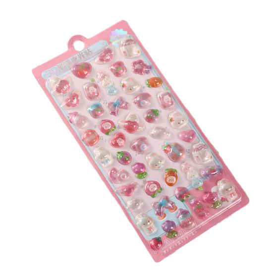 Aranyos 3D Pufi Matricák Kawaii Műgyanta Állat Rajzfilm Matrica Apró DIY Matricák Scrapbookokhoz Laptopokhoz Vizespalackokhoz