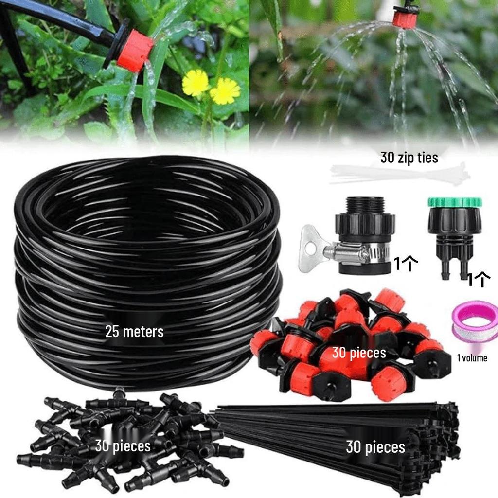 Arroseur de jardin réglable et système d'irrigation goutte à goutte