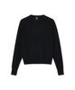 IOLO Women'S Wool Silk Crew Neck_Black