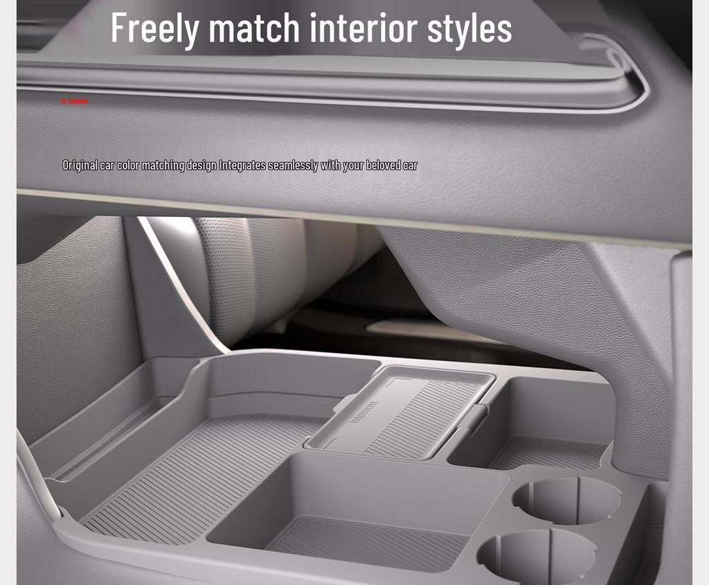 Silicone Organizer for Toyota Sienna Center Console Storage