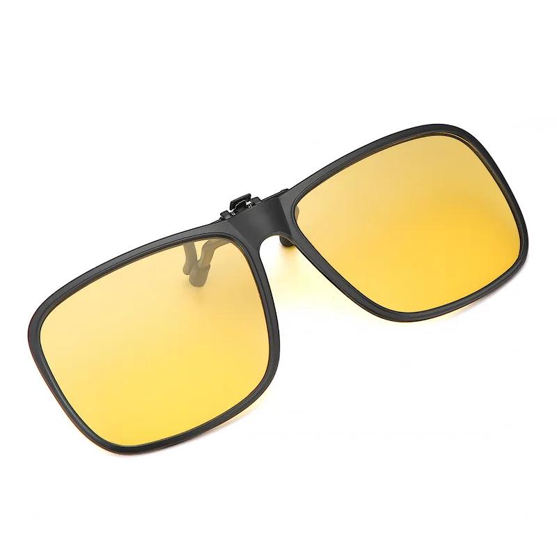 Men's Clip-on Sunglasses for Myopia Ultra-light Sports Lenses Driver Sunshade Outdoor Gafas de Sol