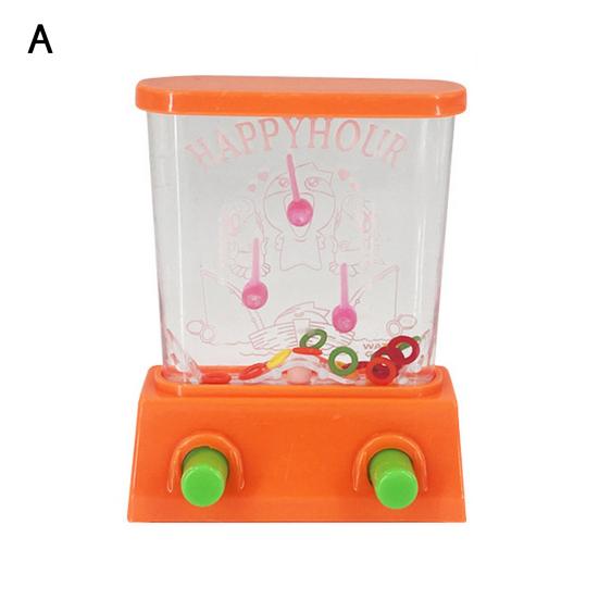 Handheld Water Game Toy Childhood Nostalgic Stress Boredom Relief Portable Educational Ring Toss Game Boys Girls Birthday Gift
