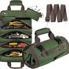 Multifunctional Roll-up Hardware Bag Garden Electrician Woodworking Hardware Toolkit Car Hardware Tools Storage Bag Spot