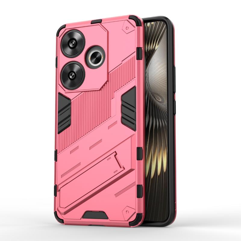 For Xiaomi Redmi Turbo 3 Case Back Cover Shockproof Armor Case For Redmi Turbo 3 Cover Anti-Fall Protect Kickstand Coque Cases