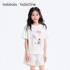 Balabala balaOne Girls' Short-Sleeve Quick-Dry Cartoon T-Shirt
