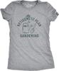 Humorous Gardening T-Shirts for Women - Fun Outdoor Graphic Tops