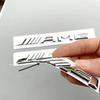 1pcs 3D Car Rear Trunk Emblem Decal Letters Sticker Mercedes Benz AMG A B C E G CLA W211 W203 W204 W210 W124 Accessories AE1