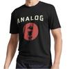 New Vacuum Tube Analog Distressed Effect Active Logo T-Shirt Funny Size S To 5XL