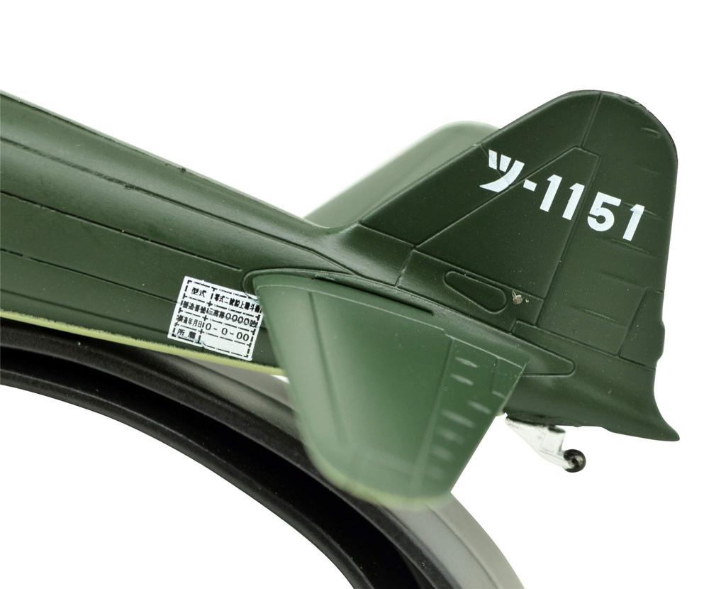 TANG ZERO A6M3 Zero Fighter Attack Aircraft Alloy Finished World War II Imperial Japanese Navy 1942 Airplane Model DYNASTY(TM) 1/72 Model,