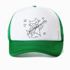 Music Is My Life Cat Graphic Baseball Cap Unisex Summer Fashion Visor Outdoor Adjustable Mesh Breathable Trucker Hat