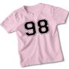 98 Jersey Number Sports Unisex 100% Cotton T-shirt Mens Tees Top Athletic Style