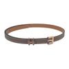 HERMES H081087 Belt Etope/Brown Epsom Women