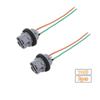 Neu 2X Pigtail-Kabel Buchse 7440 W3X16D W21W Kabelbaum Blinkerlicht